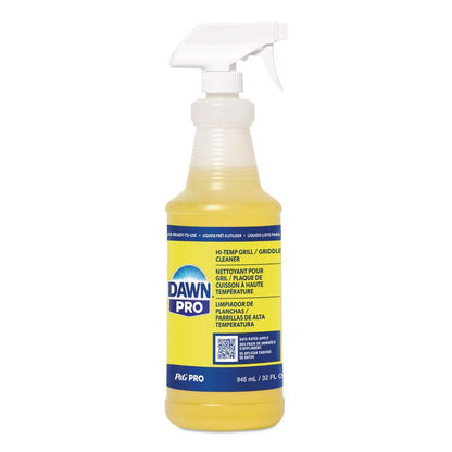 Hi-Temp Grill and Griddle Cleaner, 32 oz Bottle, 6/Carton