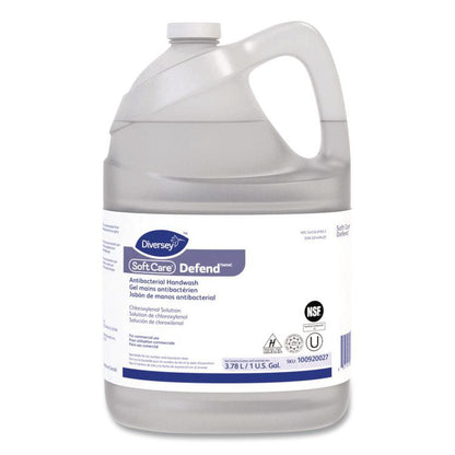 Soft Care Defend Antibacterial Handwash for IntelliCare Dispensers, Medicinal Scent, 1 gal, 4/Carton