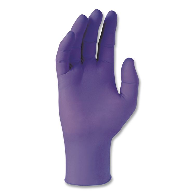 PURPLE NITRILE Exam Gloves, Powder-Free, Small, 6 mil Thick, 9.5" Long, Purple, 100/Box