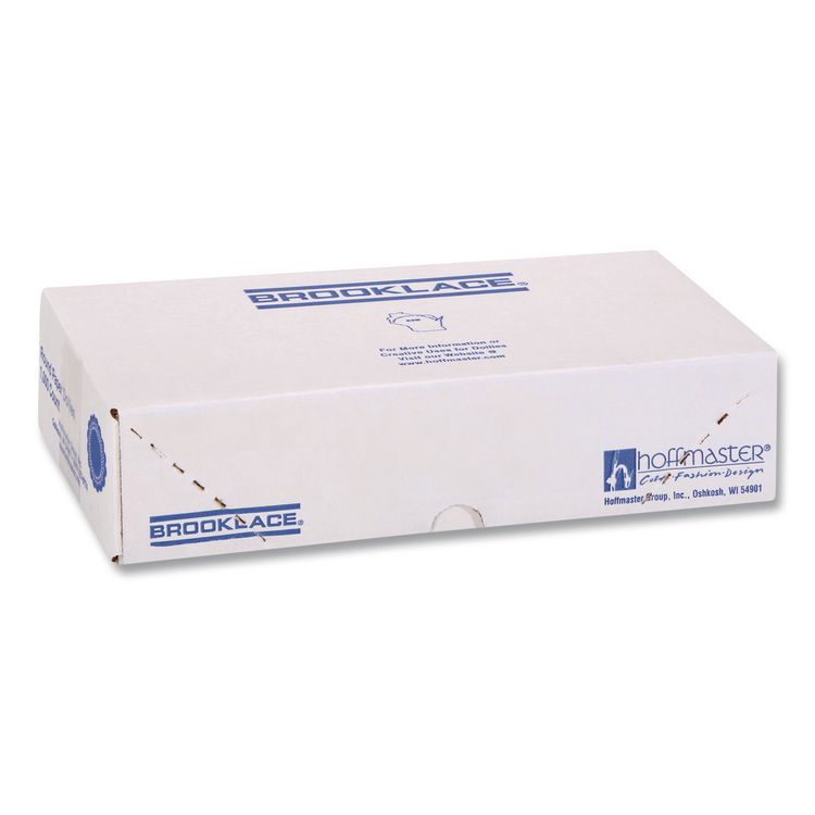 Kenmore Lace Doilies, Round, 14.5", White, 1,000/Carton