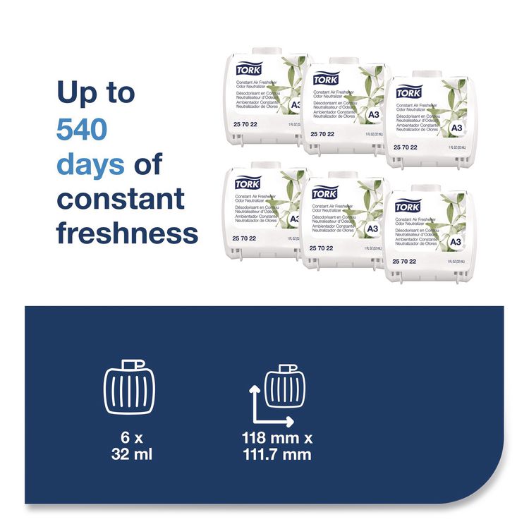 Constant Air Freshener Refill, Breeze, 32 mL, 6/Carton