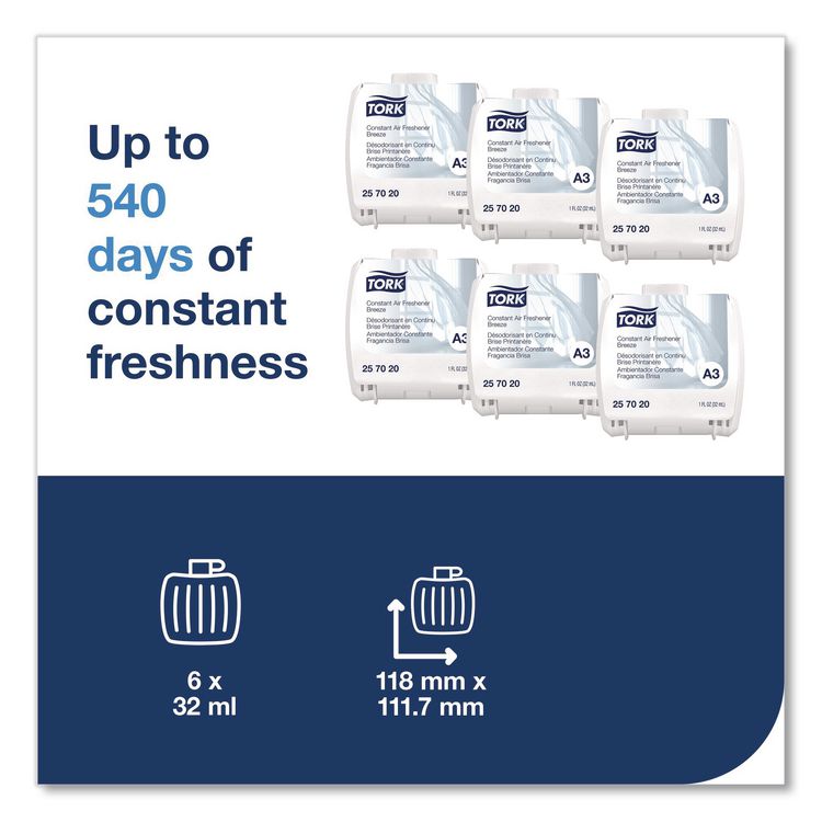 Constant Air Freshener Refill, Blossom, 32 mL, 6/Carton