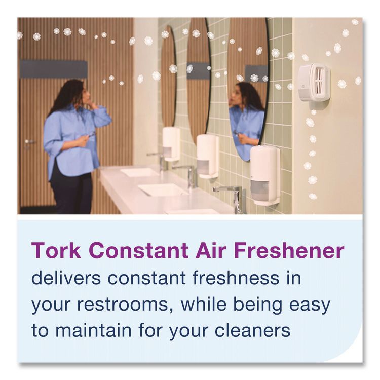 Constant Air Freshener Dispenser, 3.93 x 4.72 x 5.98, Black, 6/Carton