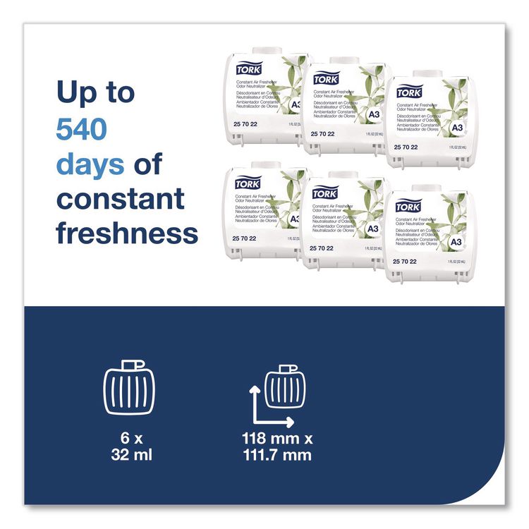Constant Air Freshener Refill, Blossom, 32 mL, 6/Carton