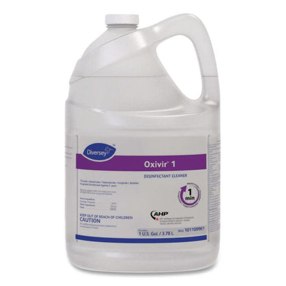 Oxivir 1 RTU Disinfectant Cleaner, 1 gal Bottle, 4/Carton