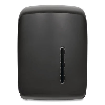 Centerpull Roll Towel Dispenser, 8.99 x 8.7 x 12.65, Black