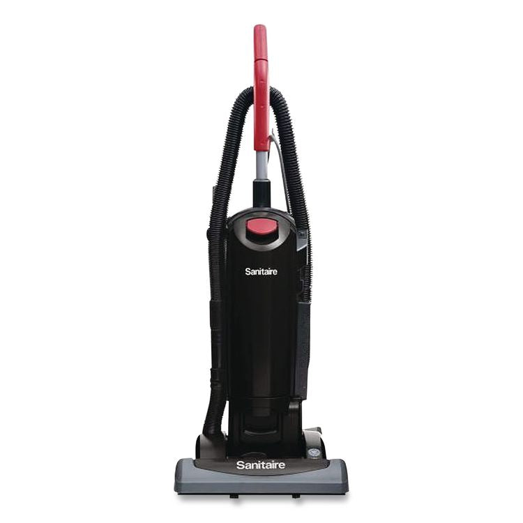 FORCE QuietClean Upright Vacuum SC5815D, 15" Cleaning Path, Black