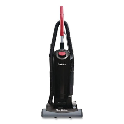 FORCE QuietClean Upright Vacuum SC5815D, 15" Cleaning Path, Black