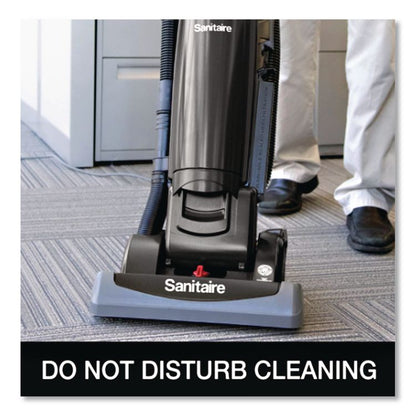 FORCE QuietClean Upright Vacuum SC5815D, 15" Cleaning Path, Black