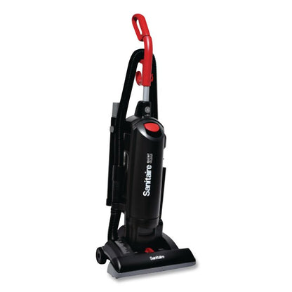 FORCE QuietClean Upright Vacuum SC5815D, 15" Cleaning Path, Black