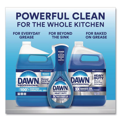 Manual Pot/Pan Dish Detergent, Lemon Scent, 38 oz Bottle, 8/Carton
