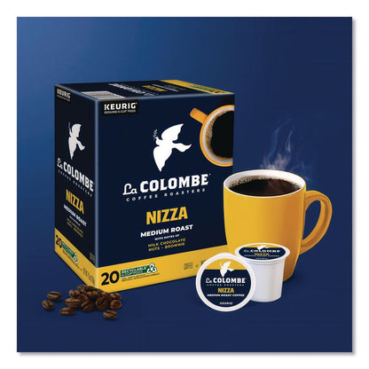 Coffee K-Cup Pods, Nizza Medium Roast, 20/Box