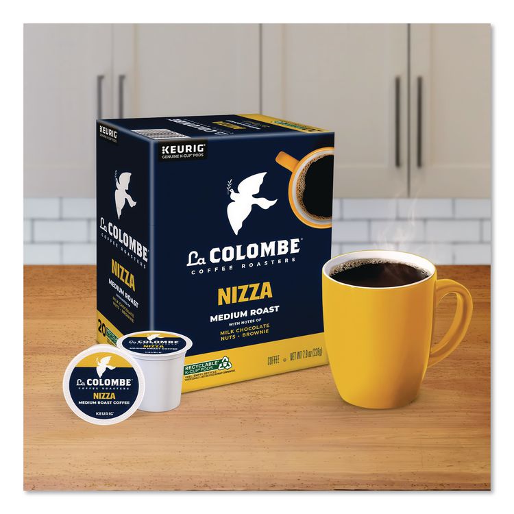 Coffee K-Cup Pods, Nizza Medium Roast, 20/Box