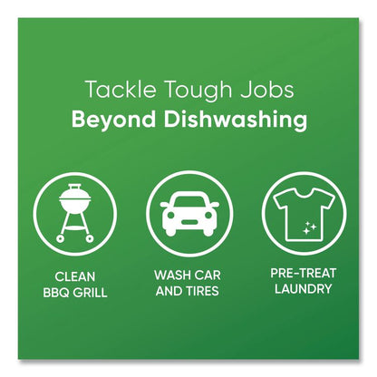 Dishwashing Liquid, Ultra Strength, Fresh Scent, 28 oz Bottle, 4/Carton