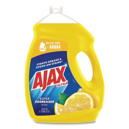 Dish Detergent, Lemon Scent, 145 oz Bottle, 4/Carton