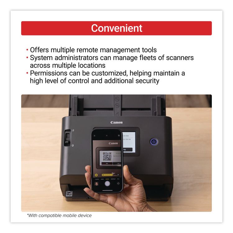 imageFORMULA DR-S350NW, 600 dpi Optical Resolution, 60-Sheet Auto Document Feeder