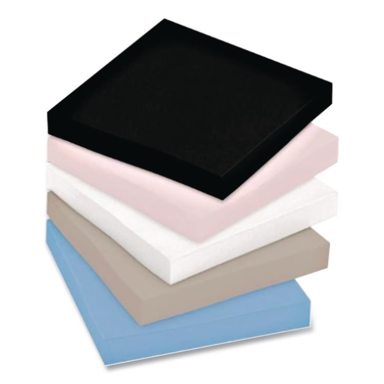 Pads in Simply Serene Colors, Unruled, 3 x 3, (2) Pads of 45 Sheets, (1) Pad of 35 Sheets, 3 Pads/Pack
