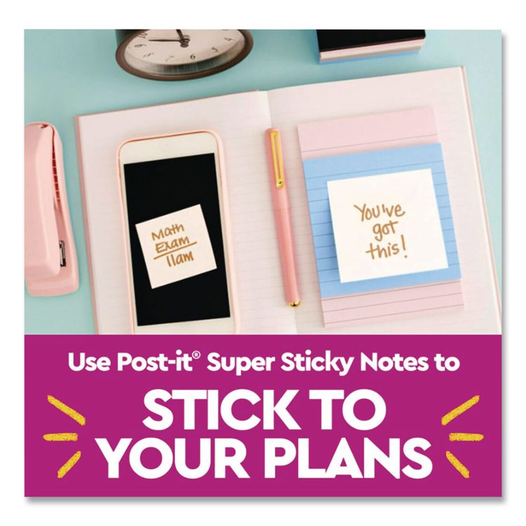 Pads in Simply Serene Colors, Note Ruled, 4 x 6, Assorted Colors, 90 Sheets/Pad, 3 Pads/Pack