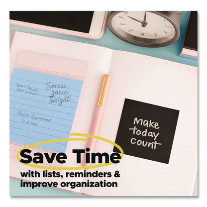 Pads in Simply Serene Colors, Note Ruled, 4 x 6, Assorted Colors, 90 Sheets/Pad, 3 Pads/Pack