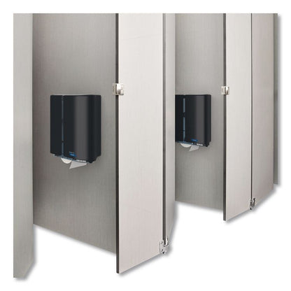 Tandem Single Roll Jumbo Bathroom Tissue Dispenser, 10.75 x 5.56 x 13.72, Gray