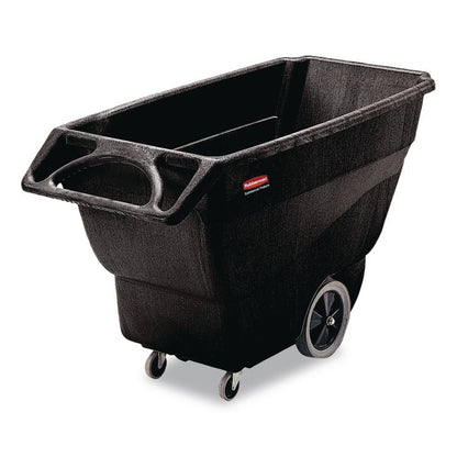 0.75 cu yd Structural Foam Tilt Truck, 600 lb Capacity, Black