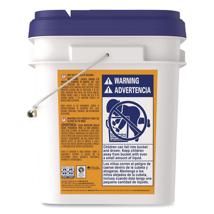 Free and Clear Powder Laundry Detergent, 18 lb Pail