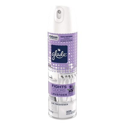 Air Freshener, Lavender, 7.3 oz Aerosol Spray, 6/Carton