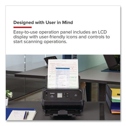 imageFORMULA DR-C350, 600 dpi Optical Resolution, 100-Sheet Duplex Auto Document Feeder