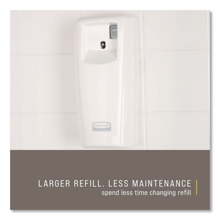 TC Microburst Odor Control System 9000 LCD, 3.6 x 4.33 x 8.75, White