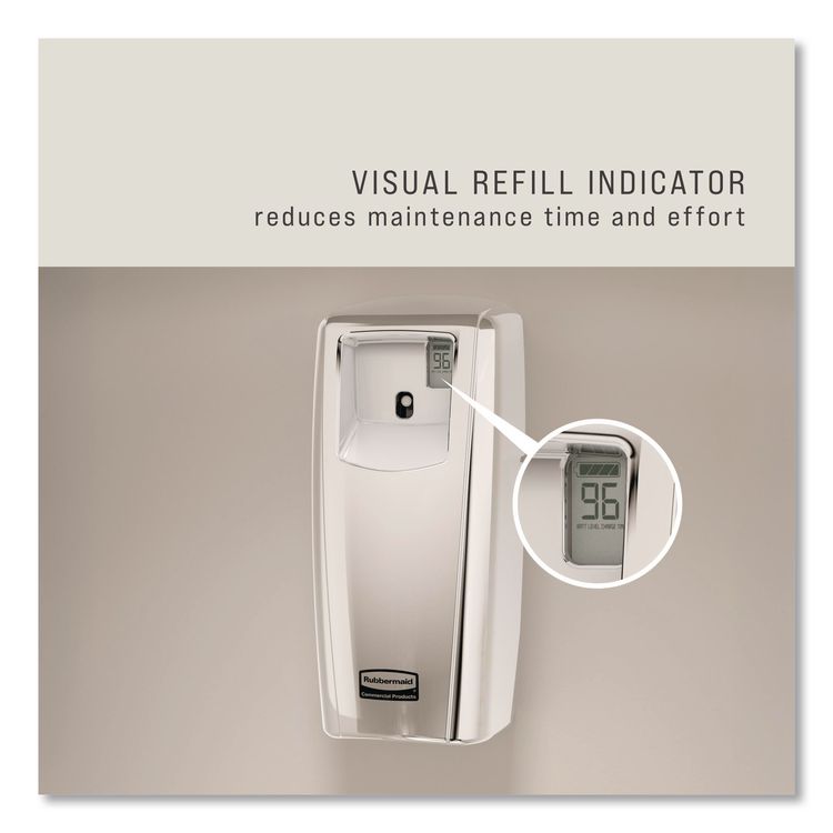 TC Microburst Odor Control System 9000 LCD, 3.6 x 4.33 x 8.75, White