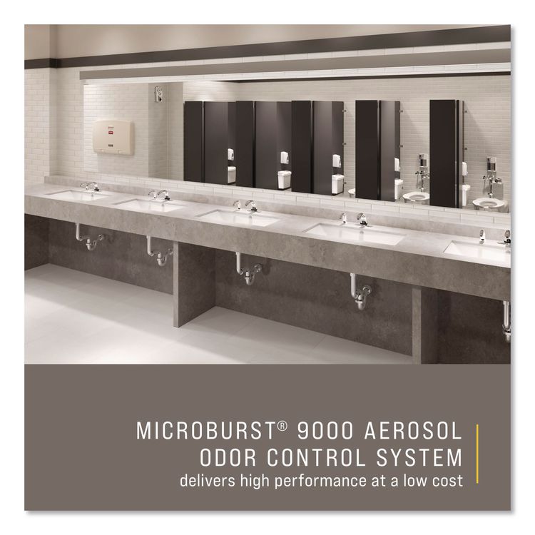 TC Microburst Odor Control System 9000 LCD, 3.6 x 4.33 x 8.75, White