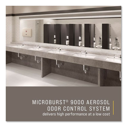 TC Microburst Odor Control System 9000 LCD, 3.6 x 4.33 x 8.75, White