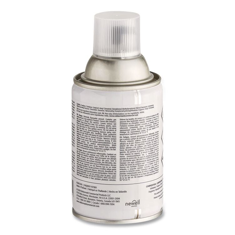 TC Microburst 9000 Air Freshener Refill, Mountain Peaks, 5.3 oz Aerosol Spray, 4/Carton