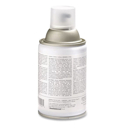 TC Microburst 9000 Air Freshener Refill, Mandarin Orange, 5.3 oz Aerosol Spray, 4/Carton