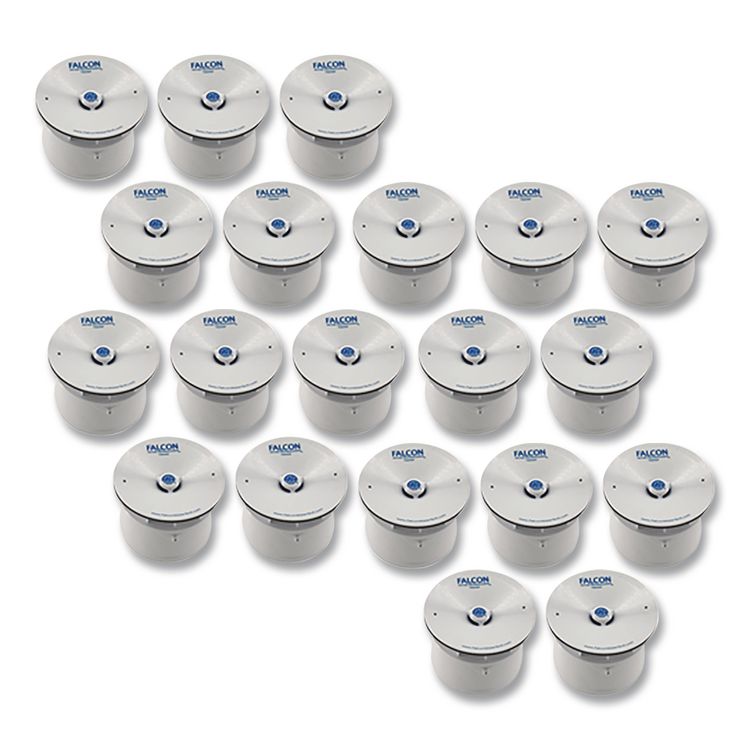 Falcon Waterless Urinal Cartridge, White, 20/Carton