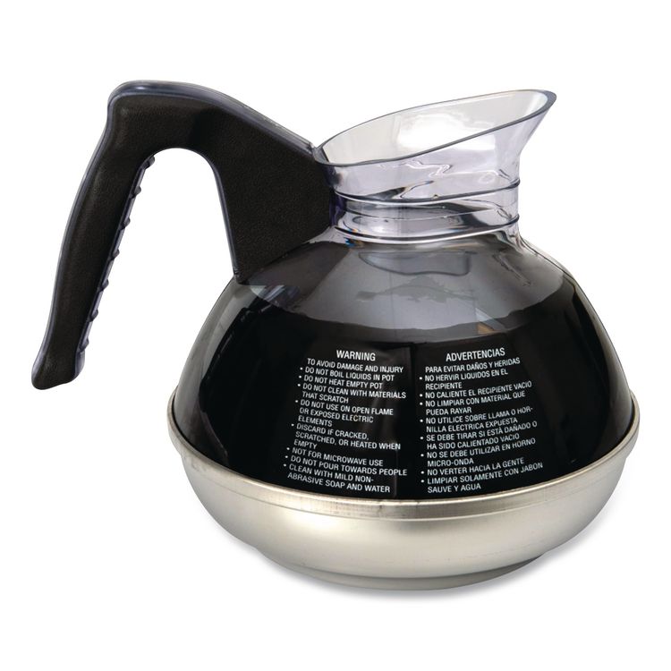 Easy Pour Decanter, 64 oz, Black Handle
