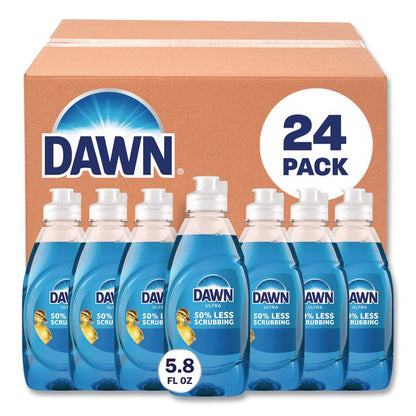 Ultra Original Liquid Dishwashing Detergent, 5.8 oz Bottle, 24/Carton