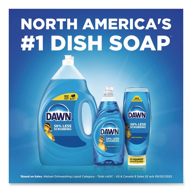 Ultra Original Liquid Dishwashing Detergent, 5.8 oz Bottle, 24/Carton