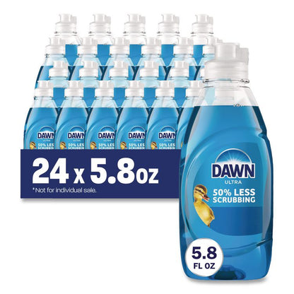 Ultra Original Liquid Dishwashing Detergent, 5.8 oz Bottle, 24/Carton