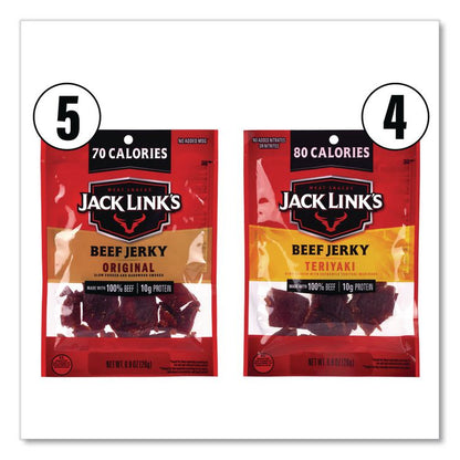 Sunchips and Jack Link's Beef Jerky Variety Pack, (30) 1.5 oz Bags, (9) 0.9 oz Snack Packs, Assorted Flavors/Bundle