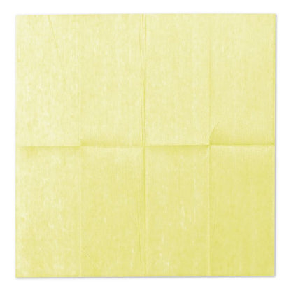 Masslinn Dust Cloths, 1-Ply, 24 x 24, Unscented, Yellow, 30/Bag, 5 Bags/Carton