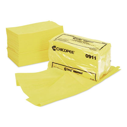 Masslinn Dust Cloths, 24 x 24, Yellow, 50/Bag, 2 Bags/Carton