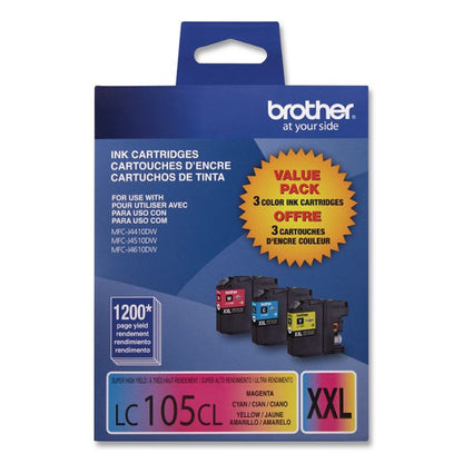 LC1053PKS Innobella Super High-Yield Ink, 1,200 Page-Yield, Cyan/Magenta/Yellow