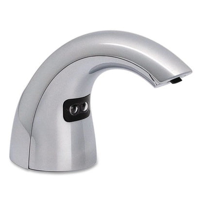 CX10 Counter Mount Soap Dispenser with Metal Spout Fixture, 2,000 mL, 2.28 x 5.82 x 4.04, Chrome