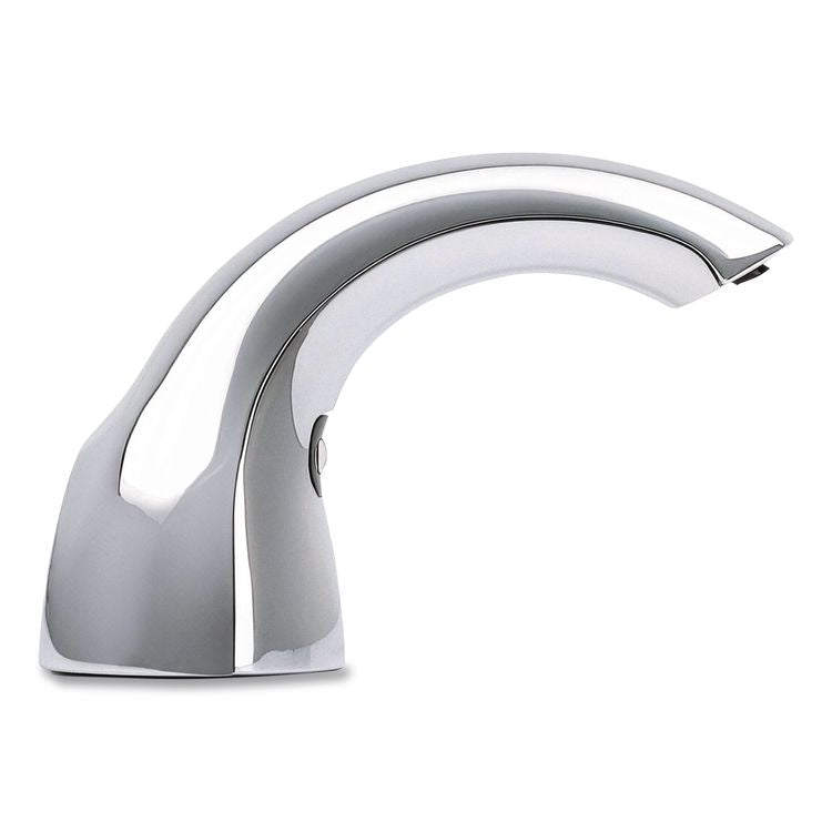 CX10 Counter Mount Soap Dispenser with Metal Spout Fixture, 2,000 mL, 2.28 x 5.82 x 4.04, Chrome