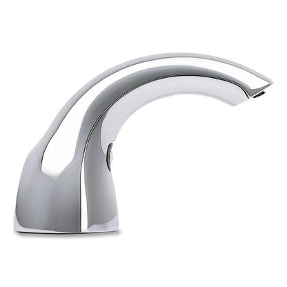 CX10 Counter Mount Soap Dispenser with Metal Spout Fixture, 2,000 mL, 2.28 x 5.82 x 4.04, Chrome