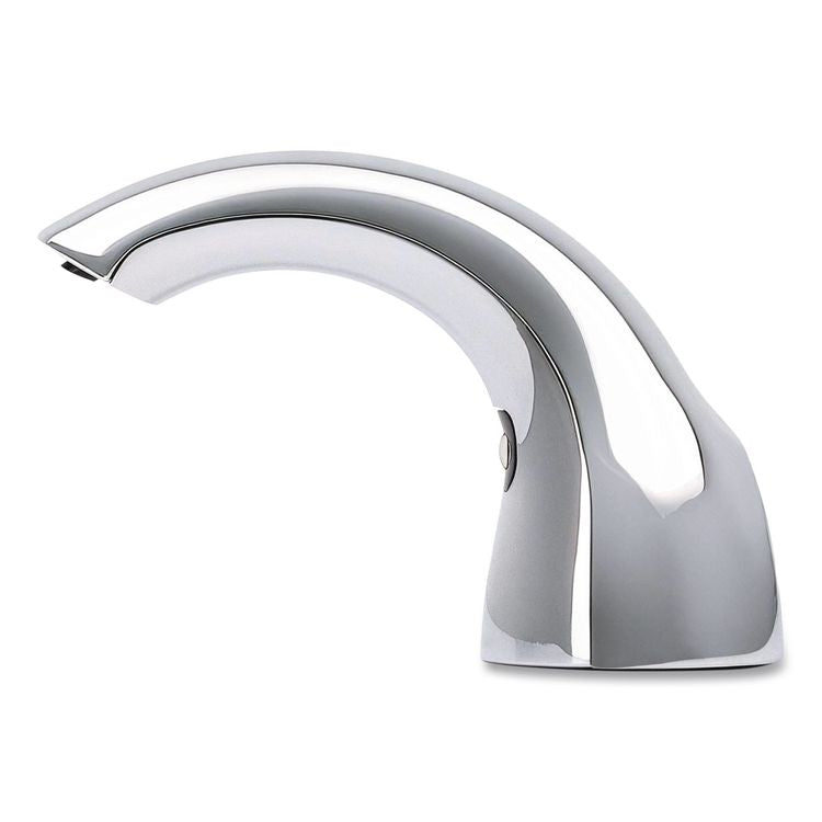 CX10 Counter Mount Soap Dispenser with Metal Spout Fixture, 2,000 mL, 2.28 x 5.82 x 4.04, Chrome