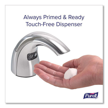 CX10 Counter Mount Soap Dispenser with Metal Spout Fixture, 2,000 mL, 2.28 x 5.82 x 4.04, Chrome