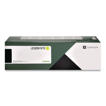 20N1XY0 Return Program Extra High-Yield Toner, 6,700 Page-Yield, Yellow