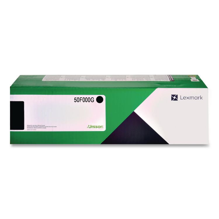 50F000G Return Program Toner, 1,500 Page-Yield, Black